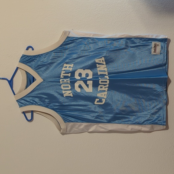 DeLong Jersey Tank Mens Tar Heels Baby Blue 23 Jordan - Picture 1 of 11